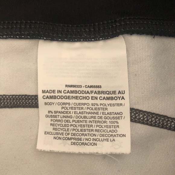 Nike Run Dri-Fit Animal Print Cropped Leggings SzM - Picture 5 of 8